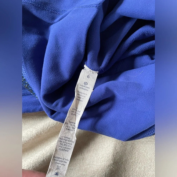 Lululemon RARE‎ Original Align Sapphire Blue Leggings - Picture 5 of 9